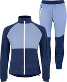 Элитный теплый лыжный костюм Noname Hybrid 23 Wos Blue/Light Blue женский