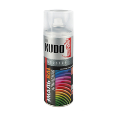 КРАСКА АЭРОЗОЛЬ АЛКИД.  RAL Kudo KU-07035, 520 мл, RAL 7035, светло-серая, 23750