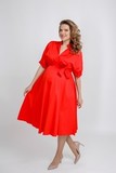 Платье для беременных 09564 красный