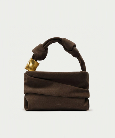 Сумка Oups Suede Chocolate