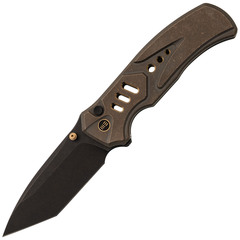 Фото Складной нож WE Knife Zentron, сталь M390, рукоять титан