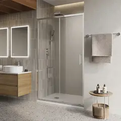 BelBagno Luce LUCE-BF-1-130-C-CR Душевая дверь, цвет: хром фото