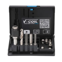 Набор для восстановления резьбы М 4,0х0,7 15пр V-Coil Rapid Volkel 04307