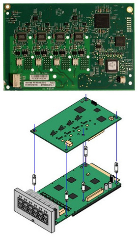 Плата Avaya 700417462