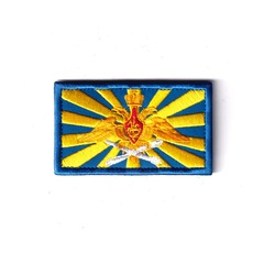 Нашивка ( Шеврон / Патч / Patch ) Флаг ВКС 90х53 мм