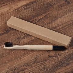 ALMASPA Зубная щетка из бамбука маленькая