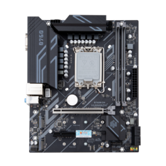 Материнская плата HUANANZHI B760M-D4-A, Socket1700, mATX, Retail, 2xDDR4, PCIe5.0, 2xM.2, GLAN, 4xUSB2, 6xUSB3, VGA, HDMI, DP (HNZ-B760M-D4-A)