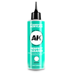 Очиститель для кистей и аэрографов AK Interactive - Perfect Cleaner (250мл)