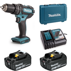 Аккумуляторная ударная дрель-шуруповёрт Makita DHP482RFE