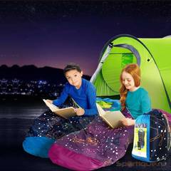 Детский спальный мешок Ace Camp Glow-in-the-Dark Mummy Blue