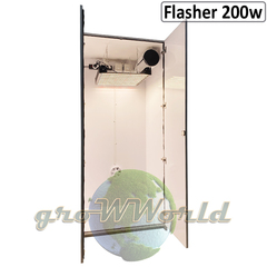 В180хД80хШ60 ГроуБокс FLASHER 200W или Rootster Board 250W LED SUPERSILENT
