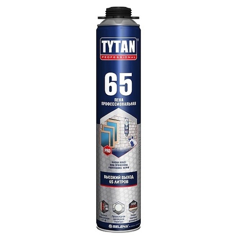 Пена монтажная профессиональня TYTAN 65 л.