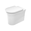 Duravit White Tulip 2001090000 Унитаз напольный 370х580х420 мм, безободковый, слив в стену, цвет: белый