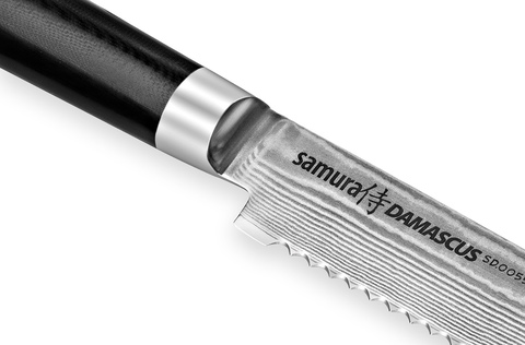 Нож кухонный для хлеба 23см Samura Damascus SD-0055/Y