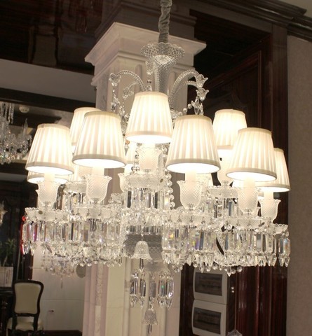 люстра BACCARAT ZÉNITH CHANDELIER копия ( 20 lights + clear )