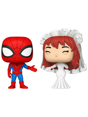 Funko POP! Bobble Marvel Spider-Man and MJ (2-Pack)