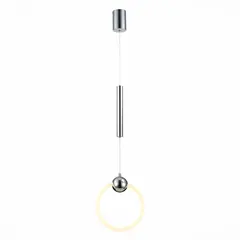 SL1578.103.01 Подвес ST-Luce Хром/Белый,Хром LED 1*15W 3000K