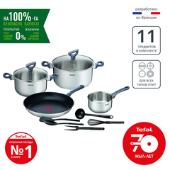 Набор посуды Tefal Daily Cook 11 предметов G713SB45