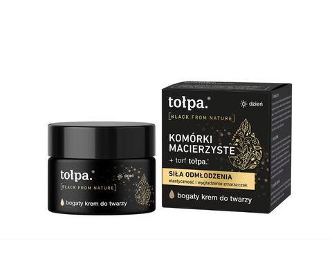 Tołpa BLACK FROM NATURE Насыщенный дневной крем для лица, 50мл