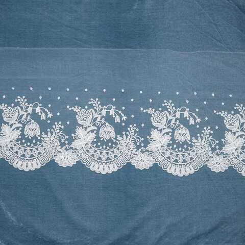 Кружево Ivory Lace - Колокольчики, широкое