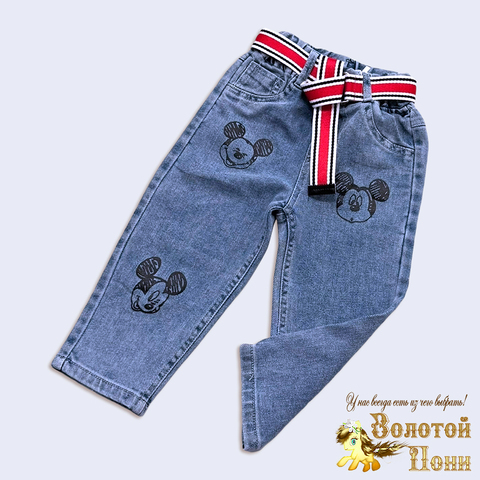 Джинсы мальчику (1-6) 250425-G1526