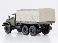 ZIL-131 flatbed with awning khaki 1:43 DeAgostini Auto Legends USSR Trucks #15