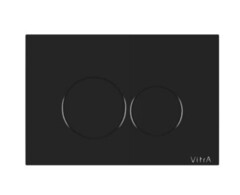 VitrA Origin 740-2450 Панель смыва, глянцевый черный фото
