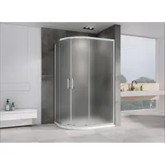 Abber AG01128M Душевой уголок, 120x80x195, цвет: хром фото