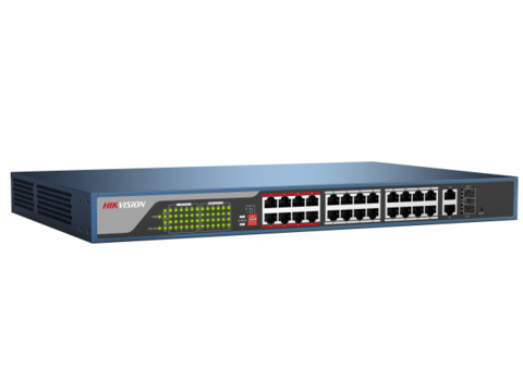 Веб-управляемый PoE-коммутатор Hikvision DS-3E1326P-E