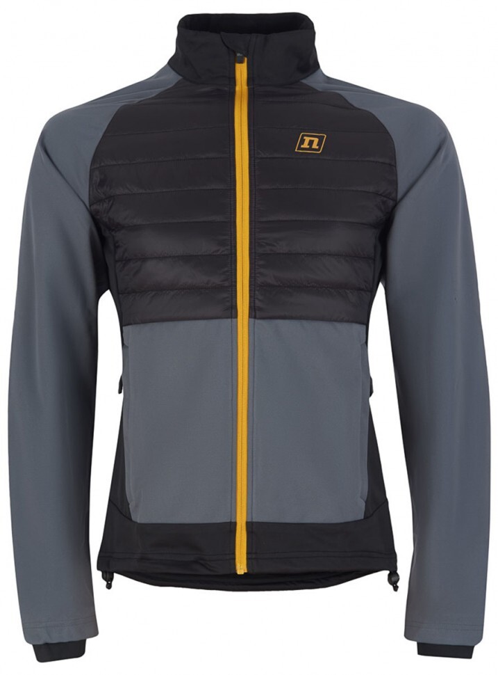 Мужская лыжная куртка Noname Hybrid 22 black-grey - 6