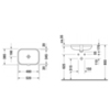 Duravit Happy D.2 0457480000 Раковина встраиваемая 48х34.5, белый