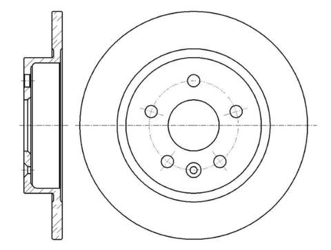 Диск тормозной G-brake  GR-01862