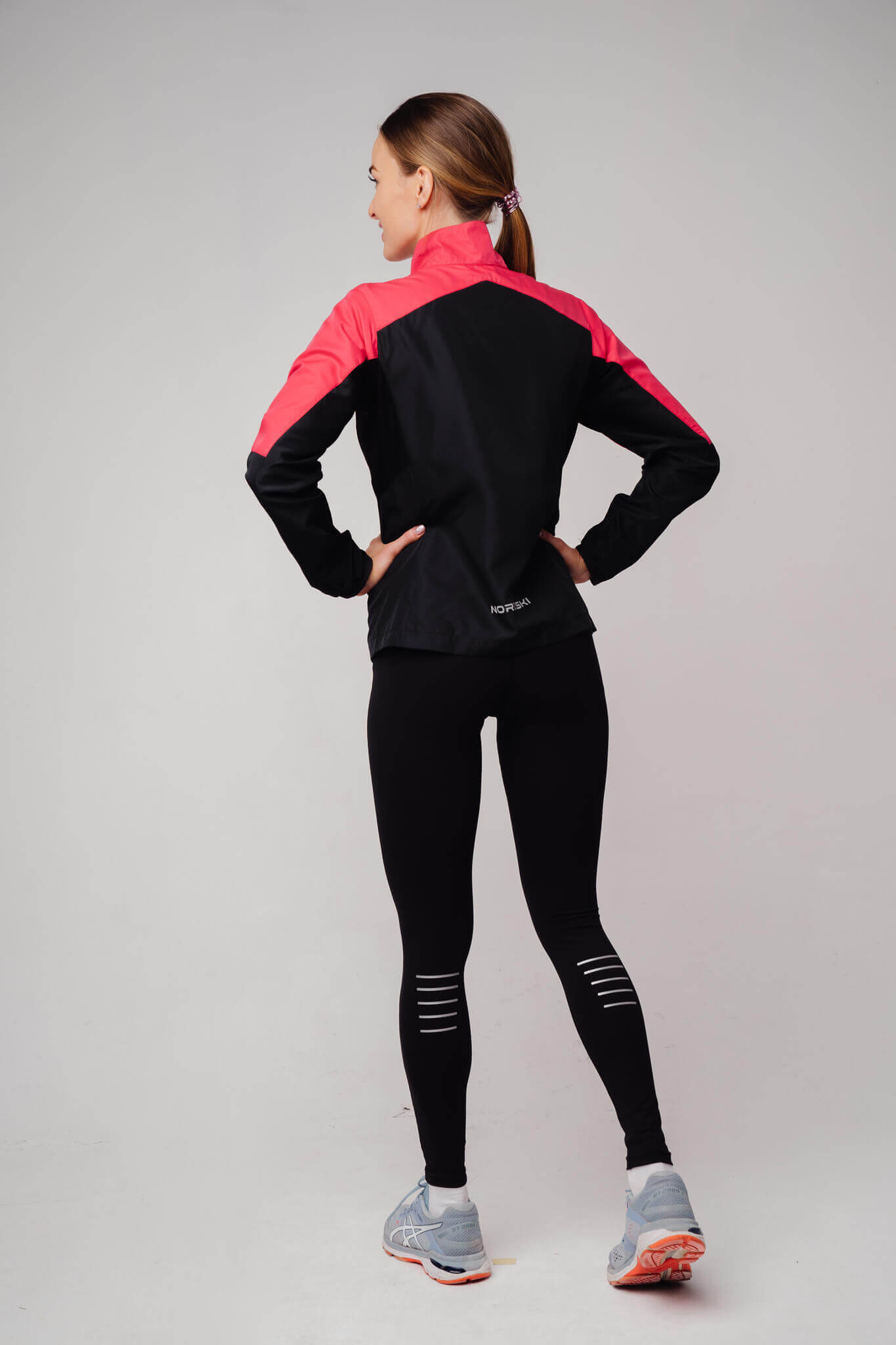 Nordski Motion Elite костюм для бега женский light blue-black - 12