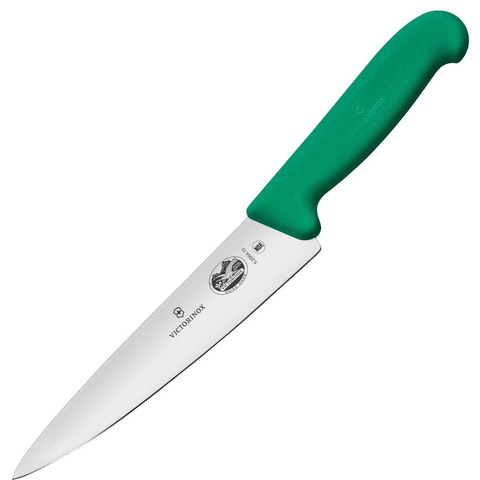 Нож кухонный Victorinox разделочный нож, 15 см, зелёный (5.2004.15)