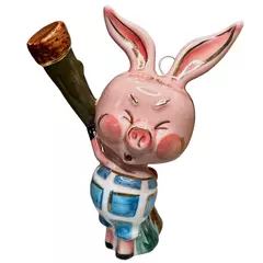 Ёлочная игрушка Пятачок