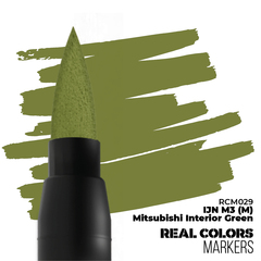 Акриловый маркер AK IJN M3 (M) MITSUBISHI INTERIOR GREEN
