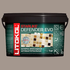 Затирка швов эпоксидная Litokol Starlike Defender EVO S.215 TORTORA, 1 кг