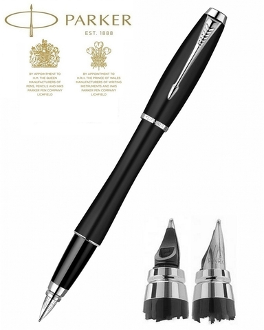 Ручка перьевая Parker Urban F200 Muted Black CT (S0850630)