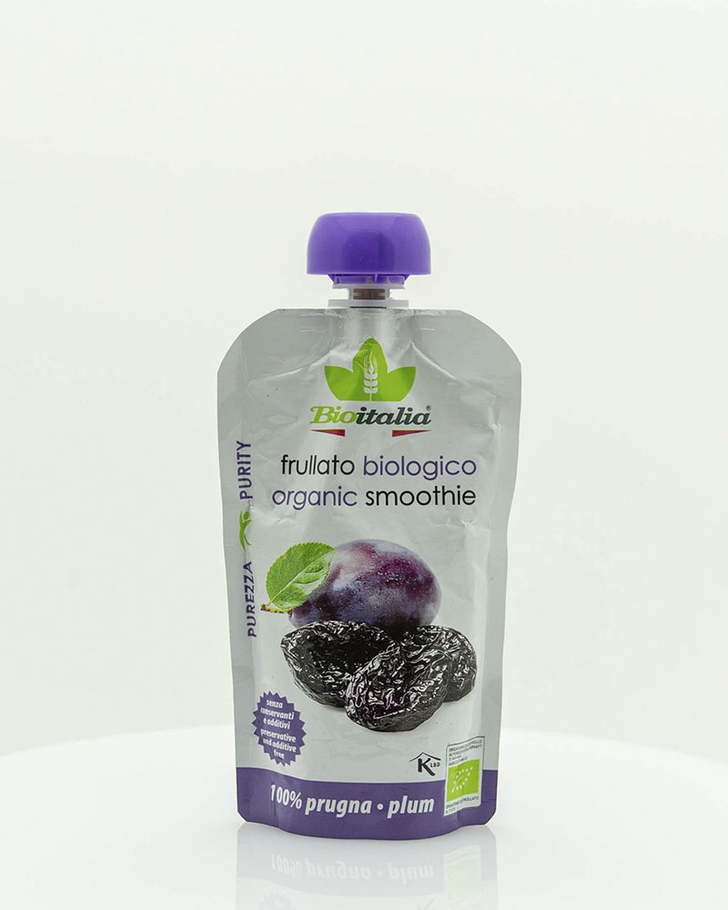 Пюре Bioitalia из Сливы-Смузи 120 г