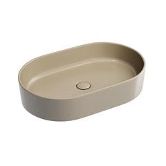 Ceramica Nova Element CN6048MC Умывальник чаша накладная овальная, 60.8x38.5, цвет: капучино матовый фото