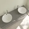 Villeroy&Boch Loop & Friends 4A460001 Раковина для установки на столешницу D=420 mm, TitanCeram, с переливом, нешлифованный, Альпийский белый