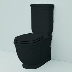 ArtCeram Hermitage HEV006 03 00 NERO Унитаз моноблок, цвет: чёрный фото