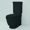 ArtCeram Hermitage HEV006 03 00 NERO Унитаз моноблок, цвет: чёрный