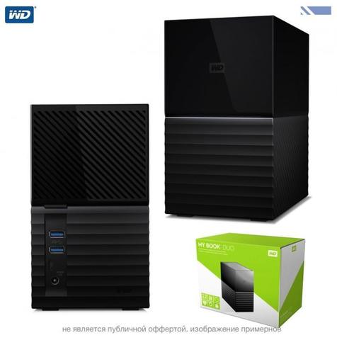 Жесткий диск HDD WD My Book Duo 6TB USB-C RAID (2 x 3TB) WD