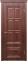 Межкомнатная дверь Сити 5 RAL 9001 / Цвет Тон каштан / Двери Верда