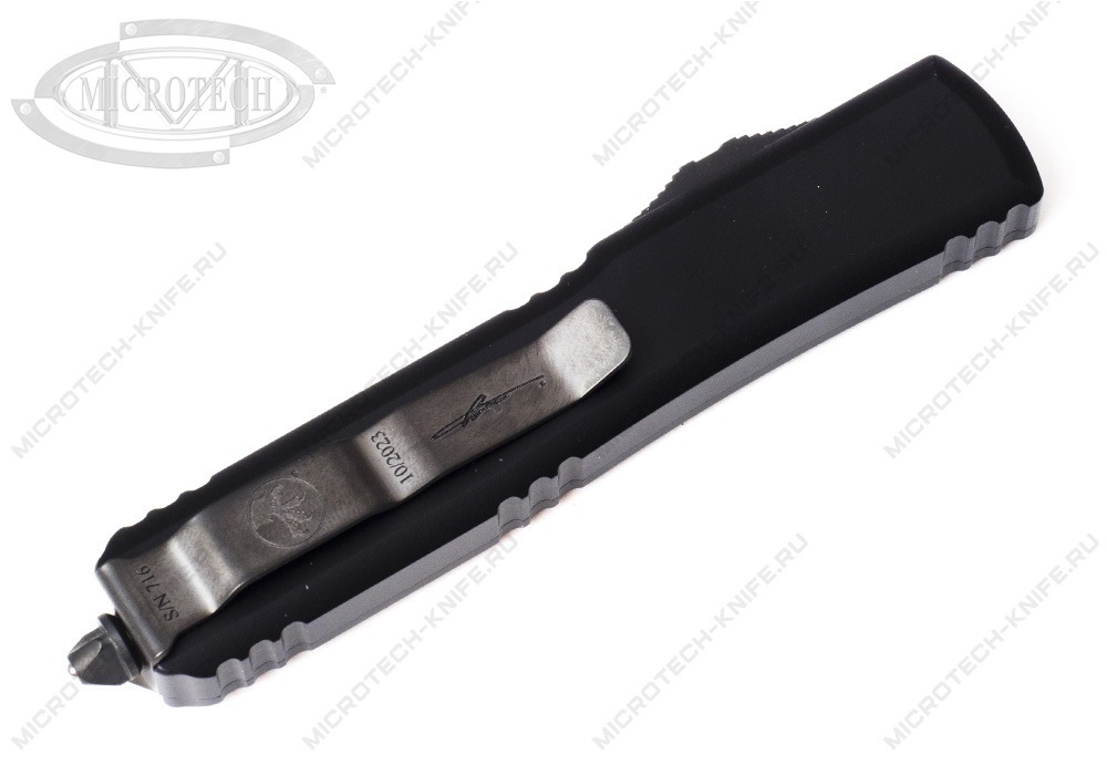 Нож Microtech Ultratech 123-1DLCTSH Shadow Signature MagnaCut