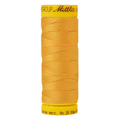 Нить швейная отделочная Silk-Finish Cotton (намотка 80 м) (Mettler, 100%хлопок, 0120)