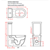ArtCeram Hermitage HEV006 03 00 NERO Унитаз моноблок, цвет: чёрный
