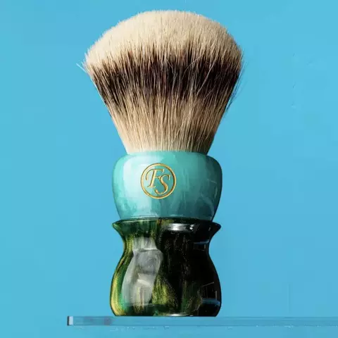 Помазок для бритья Frank Shaving SI25F-BG58 барсук Silvertip badger