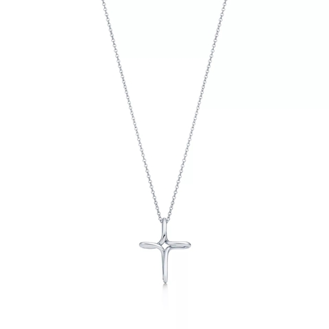 Подвеска из серебра 925, Tiffany 💠infinity cross- Elsa Peretti